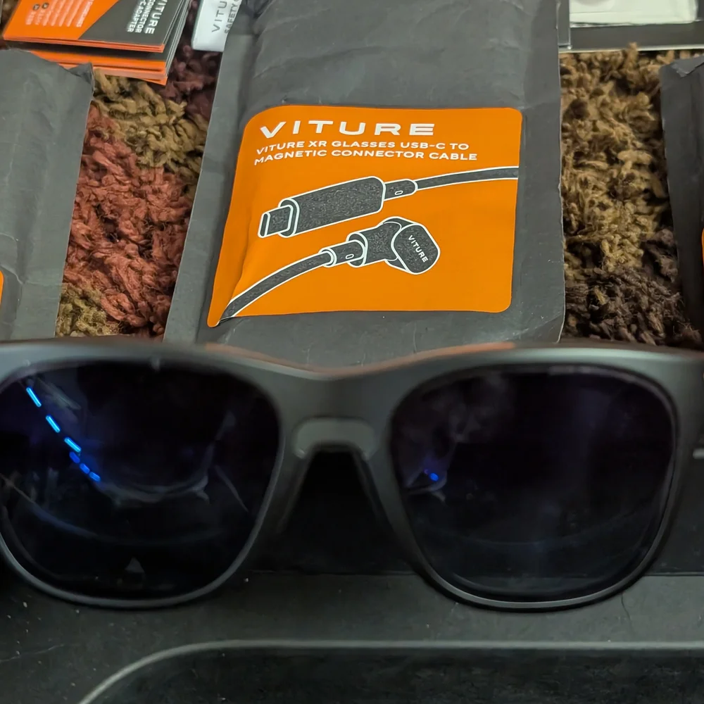 Black Standalone VR Headset